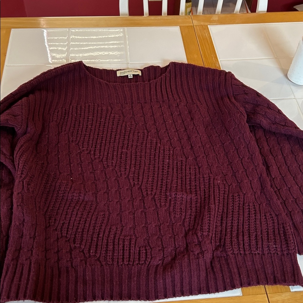 Jones New York Purple Sweater